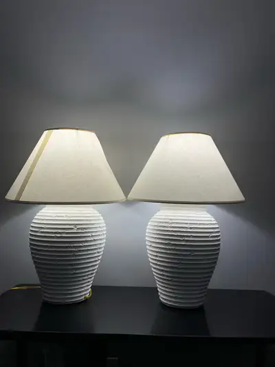 Brand New Ceramic Table Lamps – Set of 2, View more