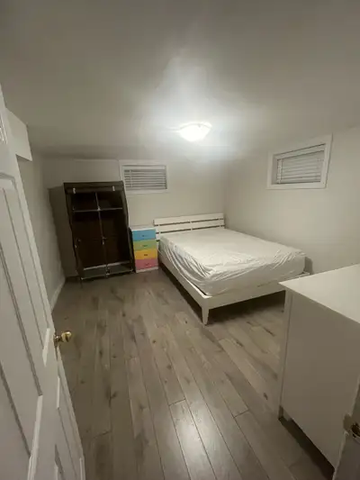 Basement unit with separate entrance Available Immediately