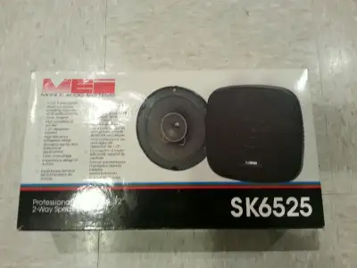 MEI SK6525 Car Stereo Speakers (4) - NEW, View more