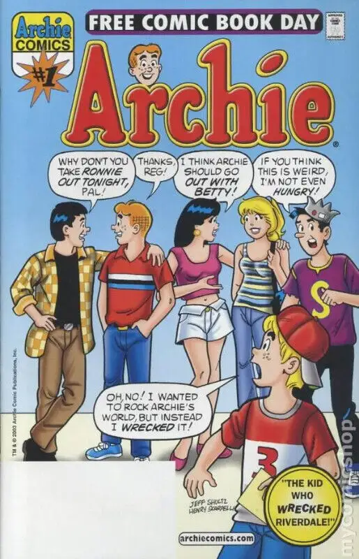 Various Archie / Riverdale comics: Betty, Veronica, Jughead, etc