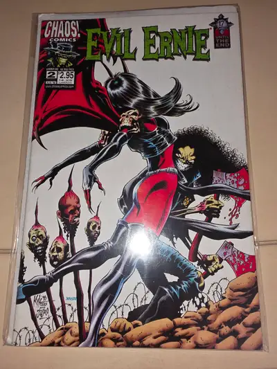Evil Ernie #2 August 1996 Chaos Comics Magazine Novel, View more