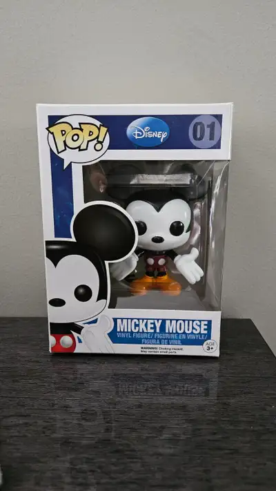 FUNKO POP Mickey Mouse #01 (Collectibles) [BRAND NEW], View more