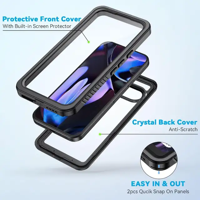 (NEW) Pixel 9 Pro XL Case with built-in screen protector in Cell Phone Accessories in City of Toronto - Image 6