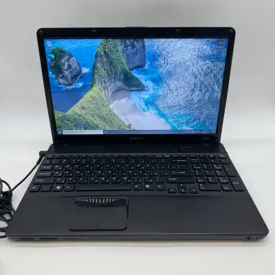 Sony VAIO laptop in good used condition and fully tested. The laptop powers on and works properly. W...