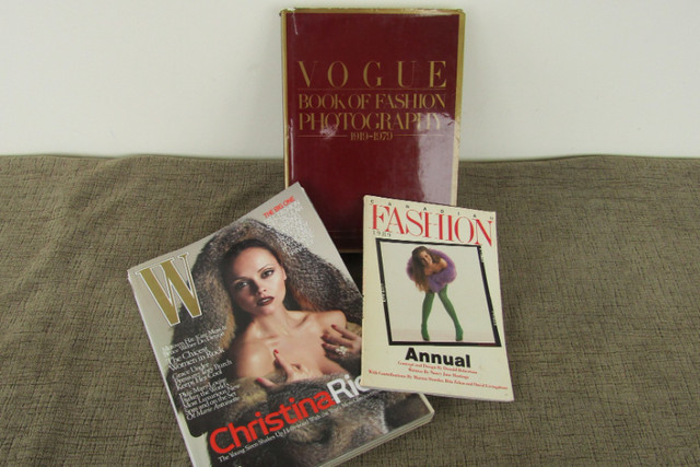 Vogue Book of Fashion Photography, 1989 CDN Fashion Annual + W in Non-fiction in Cole Harbour