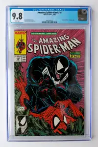Amazing Spiderman 316 (1st Venom cover) in CGC 9.8 White pages