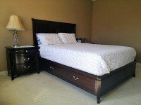 2 XL SINGLE -THICK Mattresses + BOXSPRINGS --for KING Bed FRAME