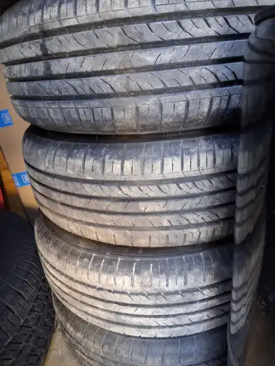 4 Westlake all season / summer tires for sale mounted on 4x100 bolt pattern rims . tread depth is 9/...