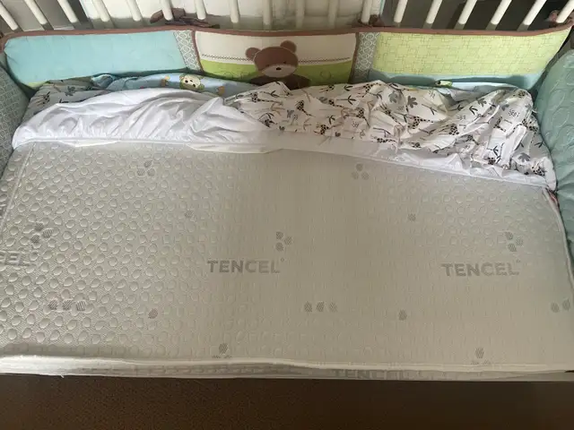 baby crib with mattress in Beds & Mattresses in St. Catharines - Image 5