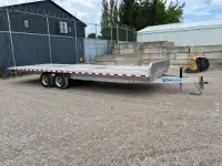 2022 tandem axle aluminum deck trailer