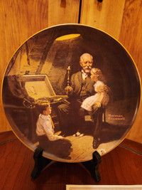 Rockwell decorative collector's plate 1983