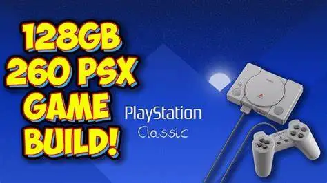 mini PS classic + 128GB USB key, 260 PS1 games and 3700 retro !!62863268601346123
