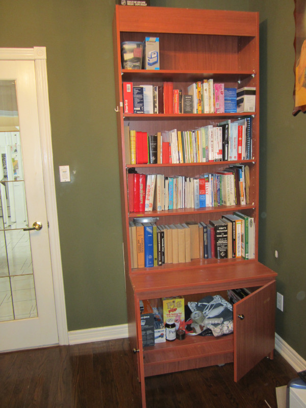 This is Custom Made Bookcase  with  Lots of  Adjustable  Shelves in Bookcases & Shelving Units in City of Toronto - Image 2