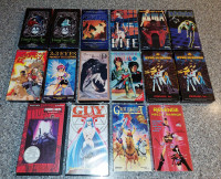Anime VHS tapes