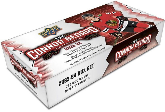 CONNOR BEDARD collection … 2023-24 Upper Deck BOX SET … 26 cards in Arts & Collectibles in City of Halifax - Image 2