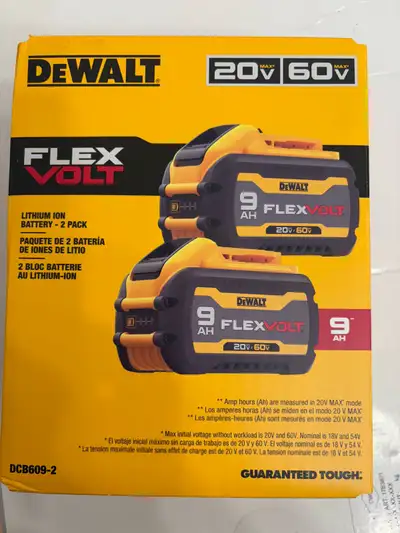 DeWalt FlexVolt Battery 2-Pack, View more