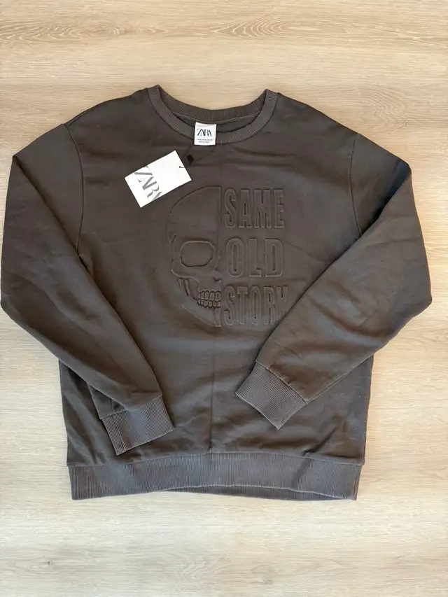 Zara men’s crewneck size Medium  in Men's in Mississauga / Peel Region - Image 2