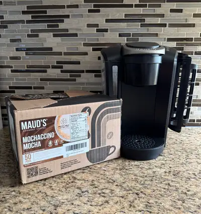 Keurig Coffee Machine + Free Pods and Pod Storage, View more