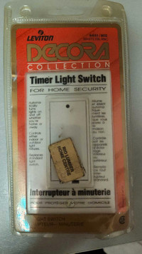 Leviton Timer Light Switch for incandescent lighting
