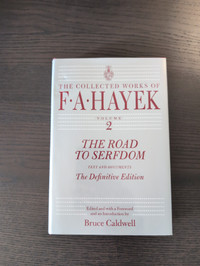 The Road to Serfdom - F A Hayek - Hardcover Book