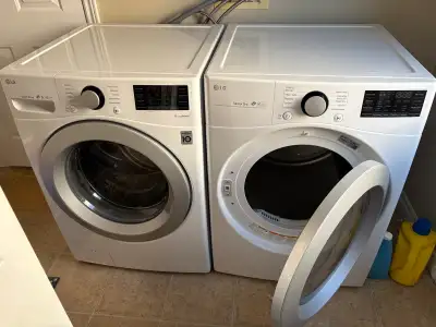 LG washer and dryer, View more