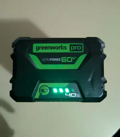 Greenworks Pro 60-Volt Max 2-Amp Hours Rechargeable Lithium Ion, View more