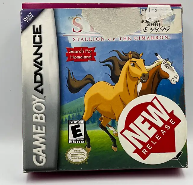 Spirit Stallion Of The Cimarron-CIB-GameBoy Advance (50902)