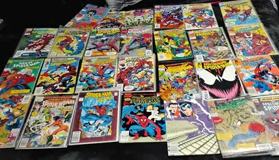 Wide variety of comic book genres, most have protective sleeves. All in excellent condition. If you...