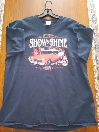 2012 Classic Car Show T-Shirt Size 2XL, View more