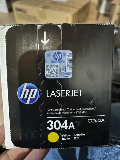 HP 304A (CC532A) yellow Original LaserJet Toner -free shipping s, View more