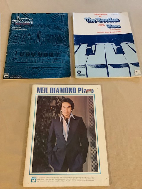 Neil Diamond, Beatles Music Books and souvenir brochure in Other in Delta/Surrey/Langley