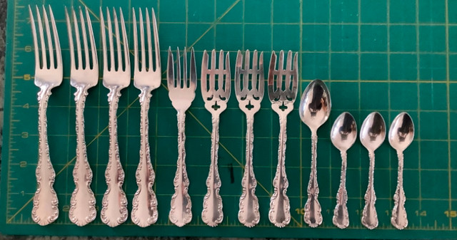 Sterling Silver Flatware, stamped 925 Sterling, Vintage cutlery in Arts & Collectibles in Kingston - Image 2