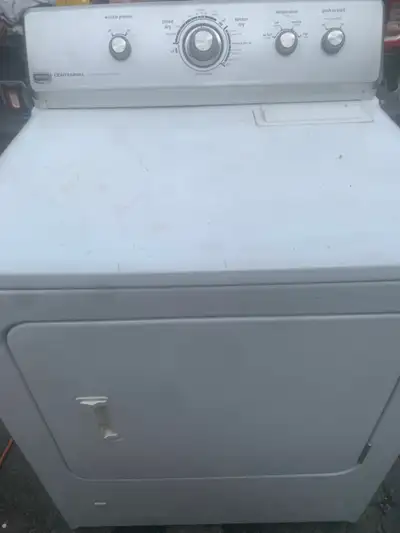 Maytag electric dryer working, View more