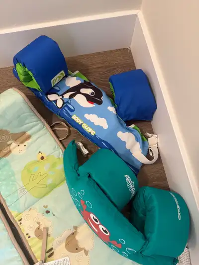 Stearns and Body Glove Swimming Aids with Nursery Crib Bumpers, View more