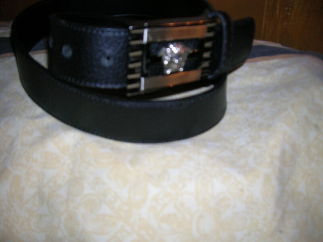 Versace Leather Belt  Made in Italy  Men's in Other in City of Toronto - Image 3