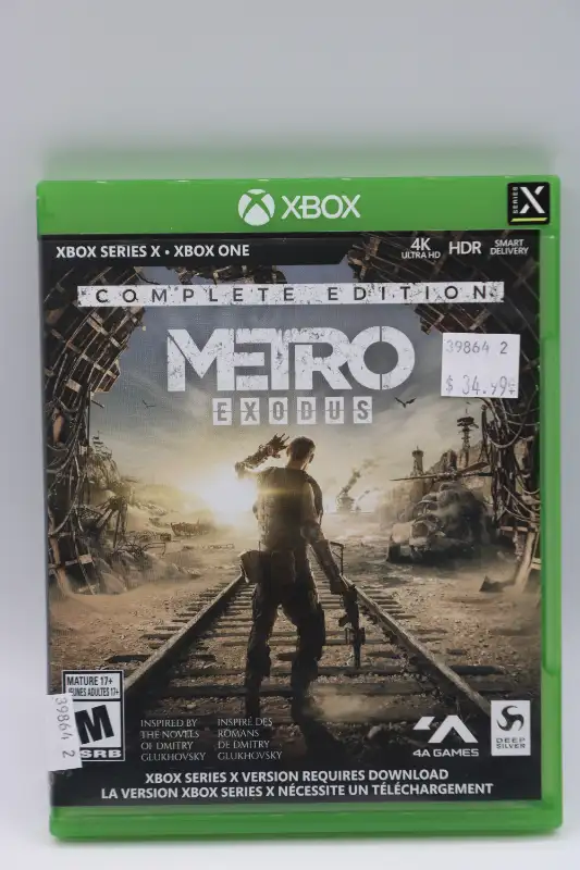 Metro. Exodus. Complete Edition for Xbox- Video Game (#39864)