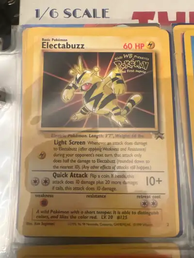 Electabuzz Pokemon Promo Card, View more