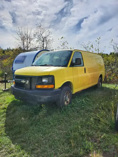 2008 Chev Express Van 4.8 Litre for Parts - Mileage 140862, Asking $1500.00 o.b.o. Frame is Rusted.