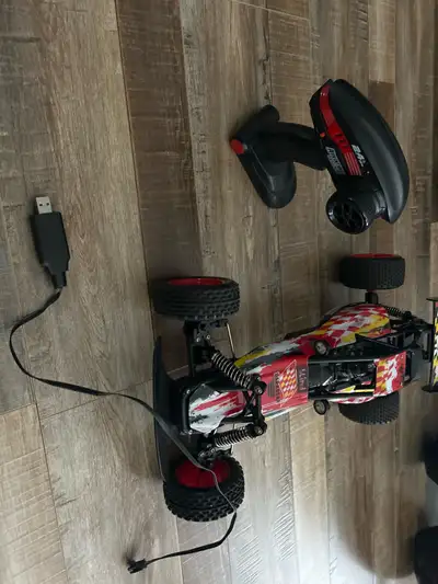 Used once Faster than most rc cars Signed by Alain Prost Batteries not included