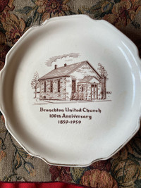 Branchton United Church Centennial Plate