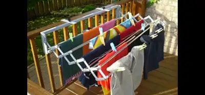 Porte Serviettes , linges, pour Camping , Tente Roulotte, RV, Fifth Wheel, LARGE RV CLOTHES DRYER