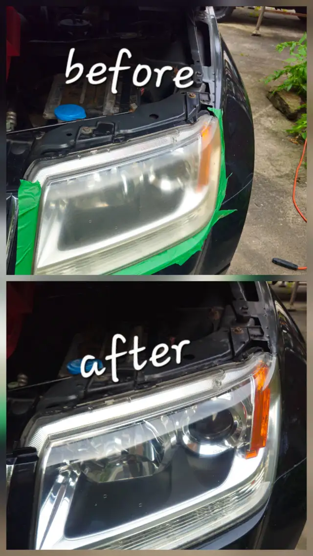 Headlight restoration