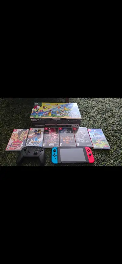 .Nintendo switch and games, View more