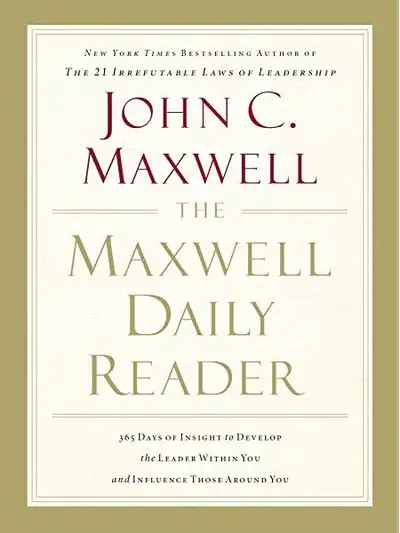 Maxwell Daily Reader by John C. Maxwell 9781400203390, View more