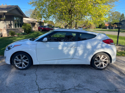 2017 Hyundai Veloster as is. 