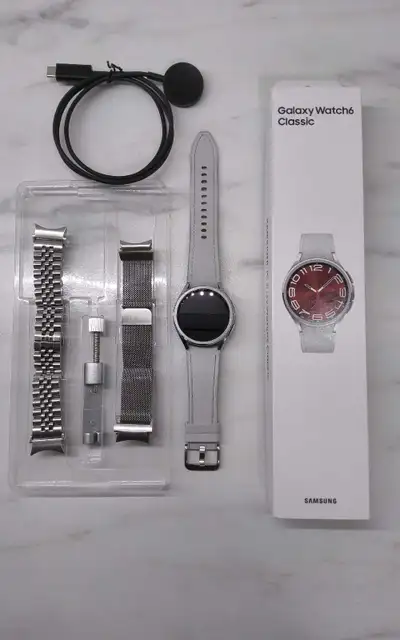 SAMSUNG GALAXY WATCH 6 CLASSIC WITH LTE, GPS, BLUETOOTH, View more