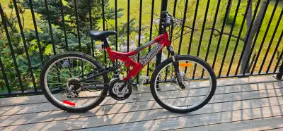 Full Suspension. Triumph Raleigh CliffHanger mountain bike. MOVING SALE. $ 40 OBO