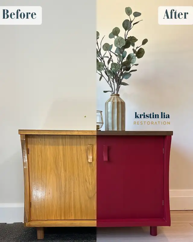 Small storage cabinet- newly refinished! in Bookcases & Shelving Units in Hamilton - Image 11