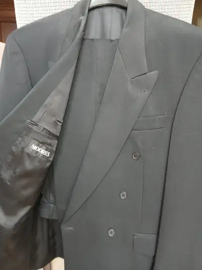 Men’s Suit, black, Moores, 42R, View more