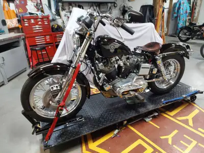 fully rebuilt, fresh paint, low miles, last time plated 1990.. only reply for viewing!.." F-Off Scam...